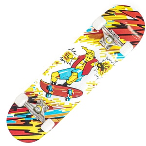 Skateboard Action One ABEC-7, Aluminiu, 79 x 20 cm, multicolor, Phantom