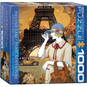 Puzzle 1000 piese Paris Adventure Helena Lam (Mic)