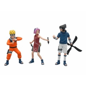 Set 3 figurine Comansi Naruto, multicolor