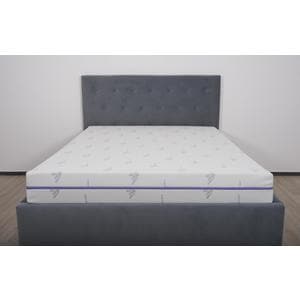 Saltea cu memorie Somnexpert Lavanda 90x200, inaltime 16 cm, ortopedica, cu fermoar, rulata