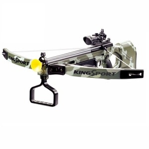 Arbaleta de jucarie King Sport Camouflage cu infrarosu, size XL, 71.5x12x27 cm, multicolor