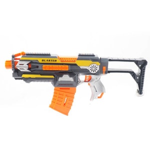 Pusca King Sport pentru copii, cu munitie, 59 cm Electric Blaster, multicolor