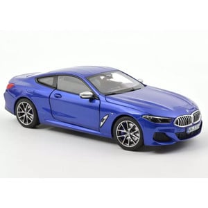 Macheta auto BMW M850i albastru 2019, 1:18 Norev