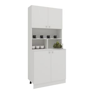 Bufet HAAUS Opa, Alb, L 80 cm