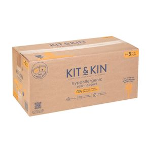 Scutece Eco Kit&Kin, Marimea 5, 28buc x 4pachete , 112 buc