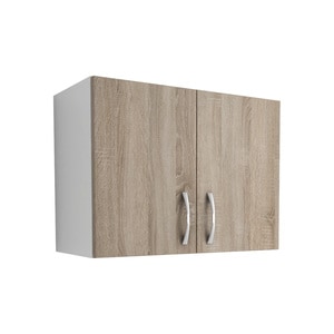 Corp suspendat bucatarie HAAUS, PAL, 60 x 30 x 45 cm, gri-alb