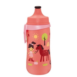 Cana Nip Kids Cup Girl 330 ml Antipicurare cu Clip de Prindere