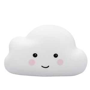 Lampa de veghe cu LED, cu oprire cronometrata, forma nor, alba, Lumilu Sweet Dreams Cloud, MCT 52250