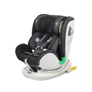 Scaun Auto Pentru Copii cu Isofix NOVOKIDS General Seat Plus, Model Premium, Rotire 360 grade, 0-36 kg, Cos auto, Centura de siguranta in 5 puncte, Husa detasabila, Negru