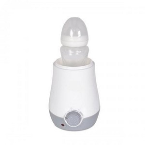 Incalzitor biberoane si mancare copii NOVOKIDS Baby Uno, Capacitate 1 biberon, Functie sterilizare suzete si obiecte mici, Putere 150W, Alb cu Gri