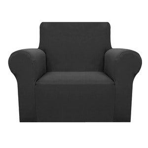 Husa fotoliu elastic, cu husa pentru perna, gri
