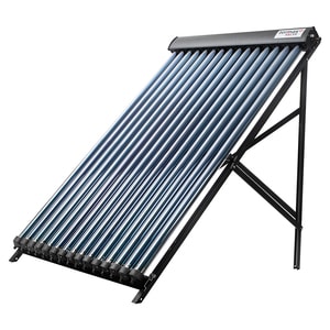 Colector solar cu 24 tuburi vidate echipate cu heat-pipe, control temperatura, Termax Solar