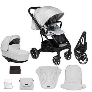 Carucior 2 in 1 Skiddou Moss Normandic Dream, gri