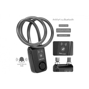 Antifurt Smart Bluetooth Bl-01 Alarm Negru