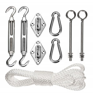 Set Montaj Umbrar De Gradina Din Inox Gb508, 9 Piese