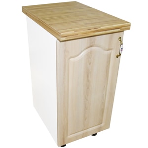 Corp inferior bucatarie Zebra, MDF, 40 x 60 x 85 cm, alb-bej