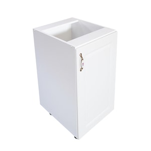 Corp inferior bucatarie Zebra, MDF, 40 x 48.1 x 82 cm, alb