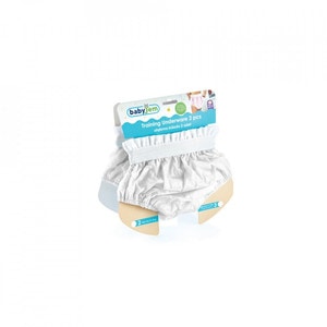 Set 2 chilotei antrenament nr.2 12-14 kg (Culoare: Alb)