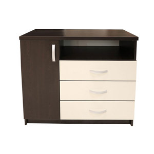 Comoda dormitor Milano, PAL, 100 x 43.8 x 85.6 cm, wenge-crem