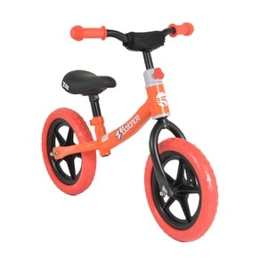 Bicicleta de echilibru Byox 2B cu roti 12 inch, fara pedale, scaun si ghidon ajustabile, 2-5 ani, Orange Magma
