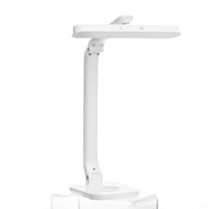 Lampa birou LED Fixxia F4, brat mobil, incarcare USB, touch, lumina calda, neutra, rece
