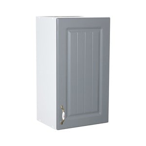 Dulap bucatarie Zebra, MDF, 40 x 30.7 x 72 cm, alb-gri