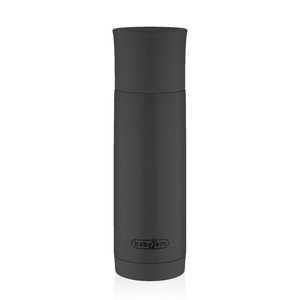 Sticla termos din otel inoxidabil, BabyJem, 400 ml (Culoare: Antracit)