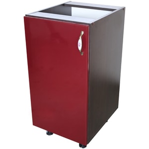 Corp inferior bucatarie Zebra, MDF, 40 x 48.1 x 82 cm, rosu-wenge