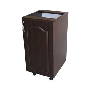 Corp inferior bucatarie Zebra, MDF, 40 x 48.1 x 82 cm, wenge