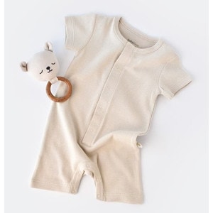 Salopeta cu panataloni scurti - 100% bumbac organic Baby Cosy