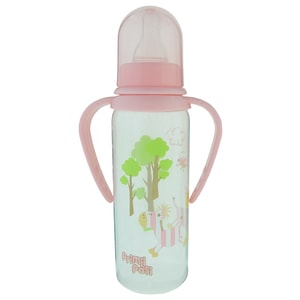 Biberon polipropilena cu manere decorat 250 ml, Primii Pasi