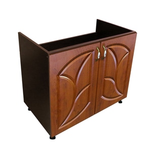 Dulap bucatarie Zebra, PAL, 80 x 50 x 82 cm, wenge