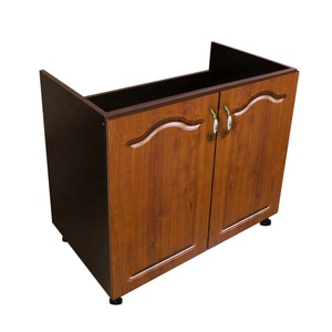 Dulap bucatarie Zebra, MDF, 80 x 50 x 82 cm, wenge