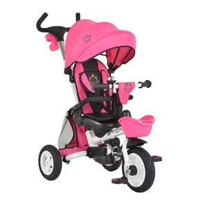 Tricicleta pliabila cu scaun reversibil Byox Flexy Lux Trike, Roz