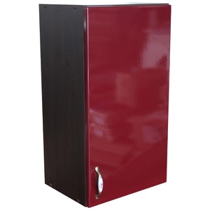 Corp inferior bucatarie Zebra, MDF, 40 x 30.7 x 72 cm, rosu-wenge