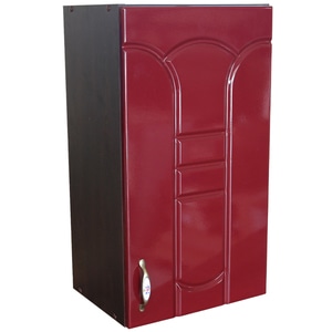 Corp inferior bucatarie Zebra, MDF, 40 x 30.7 x 72 cm, rosu-wenge