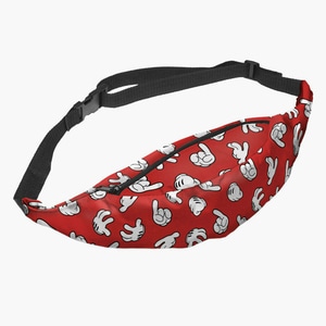Borseta unisex marime universala, Urban Mickey, multicolora