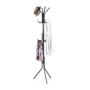 Cuier tip pom, inaltime 170 cm, negru