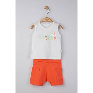 Compleu 2 piese Summer camp pentru baietei Tongs Baby