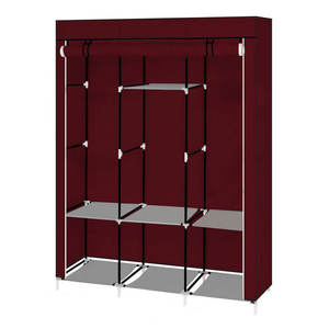 Sifonier mobil TIMELESS TOOLS, 130 x 45 x 170 cm, visiniu