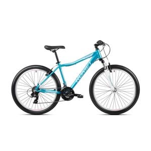 Bicicleta de munte pentru femei Romet Jolene 6.0 S/15 Turcoaz/Roz 2023