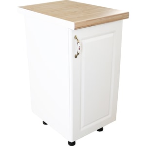 Dulap bucatarie Zebra, MDF, blat artar, 40 x 60 x 85 cm, alb