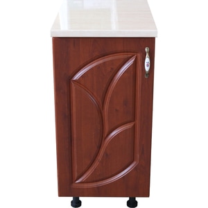 Corp inferior bucatarie Zebra, MDF, blat Travertin, 40 x 60 x 85 cm, wenge
