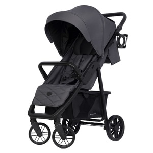 Carucior nou nascut Euro-Cart FLEX Black Edition omologat pana la 22 kg 0 - 36 luni, Iron