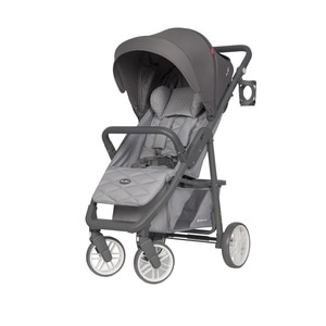 Carucior nou nascut Euro-Cart FLEX omologat pana la 22 kg 0 - 36 luni, Gri