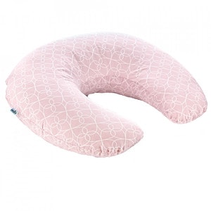 Perna pentru alaptat 2 in 1 Nursing Pillow, BabyJem, roz