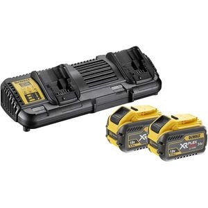 Set 2 acumulatori si incarcator Dewalt DCB132X2