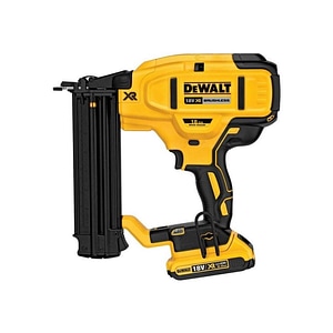 Pistol de batut cuie, 18V Li-Ion XR, 18Ga, acumulator 2.0Ah, Dewalt