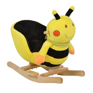 Balansoar Moni Toys din Lemn, Albinuta