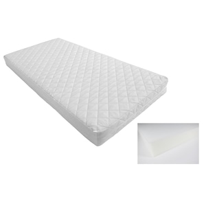 Saltea patut copii basic burete 80x40x5 cm, Primii Pasi, SC80405-B